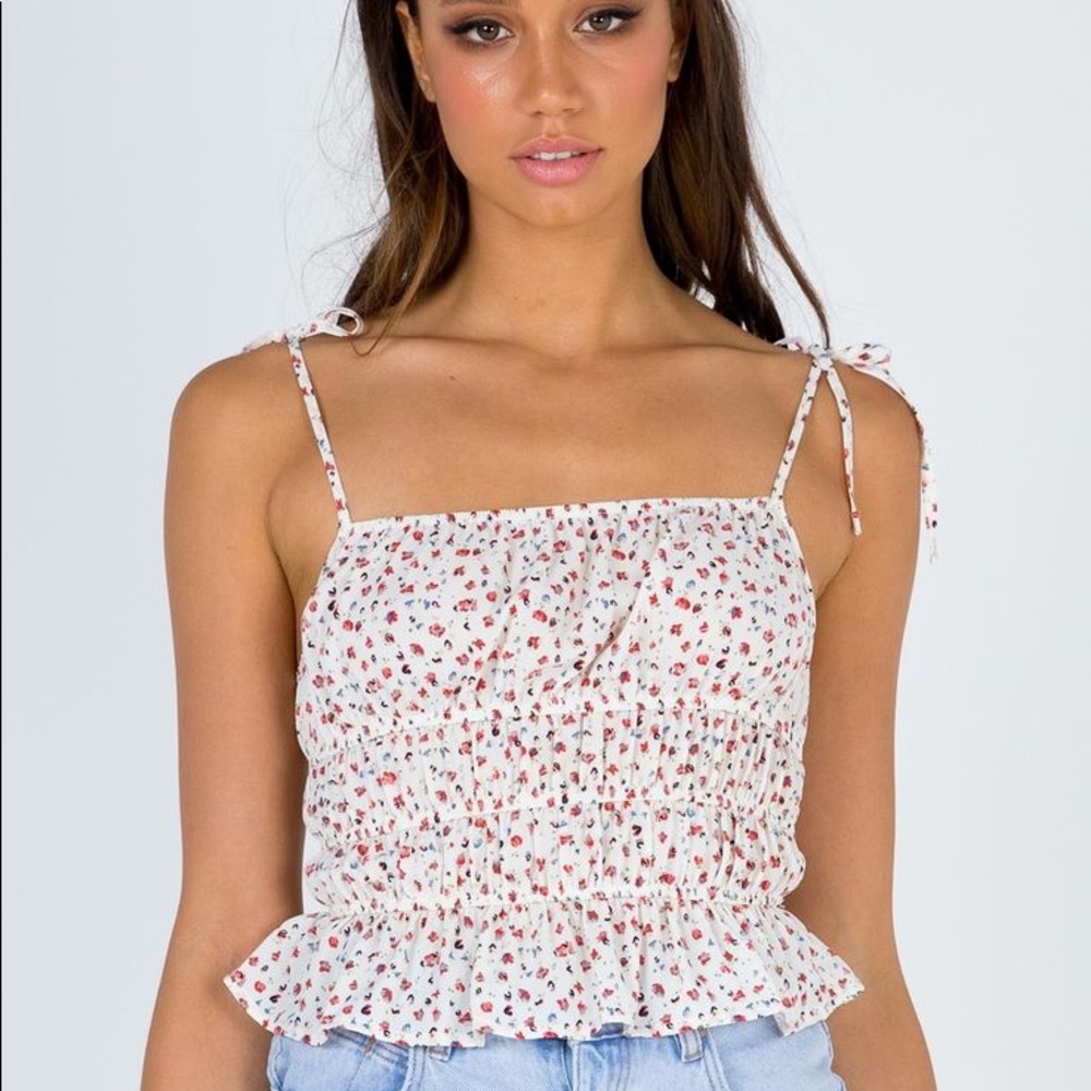 Princess Polly crop top NWOT